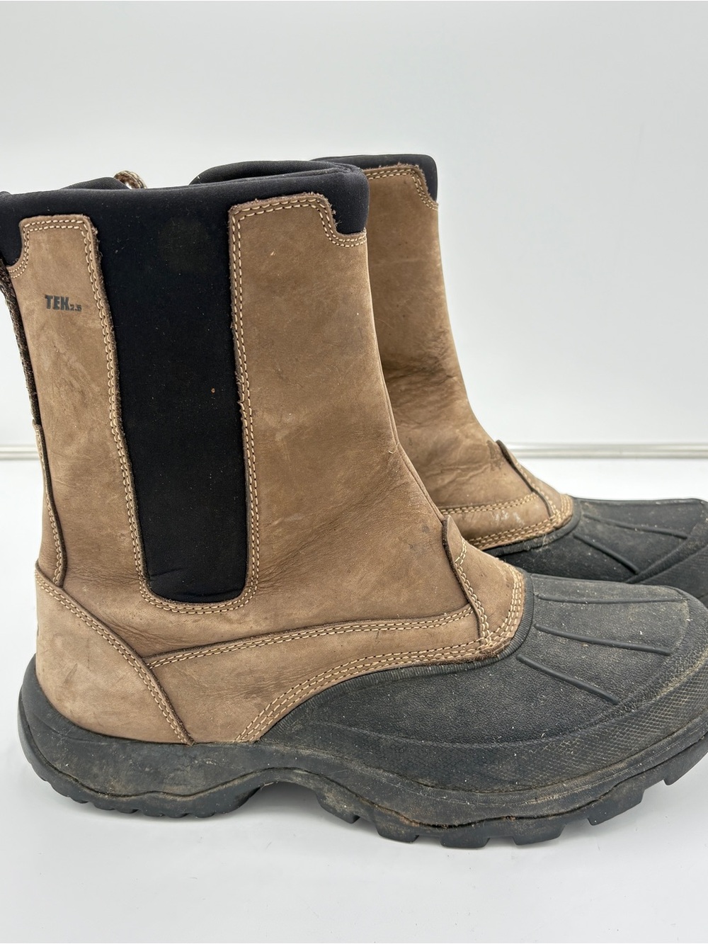 LL Bean Storm Chaser Tek 2.5 Waterproof Duck Boots Side Zip Primaloft Men’s 11